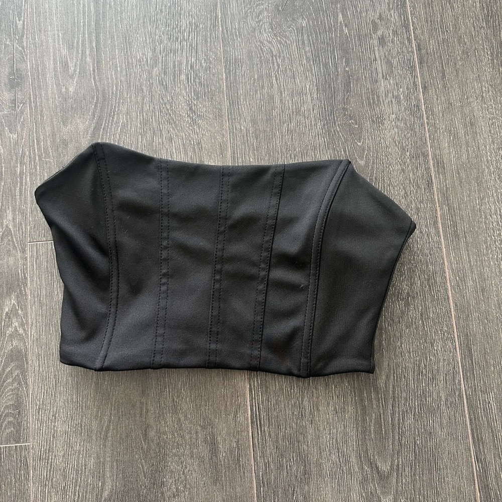 Black Crop Top